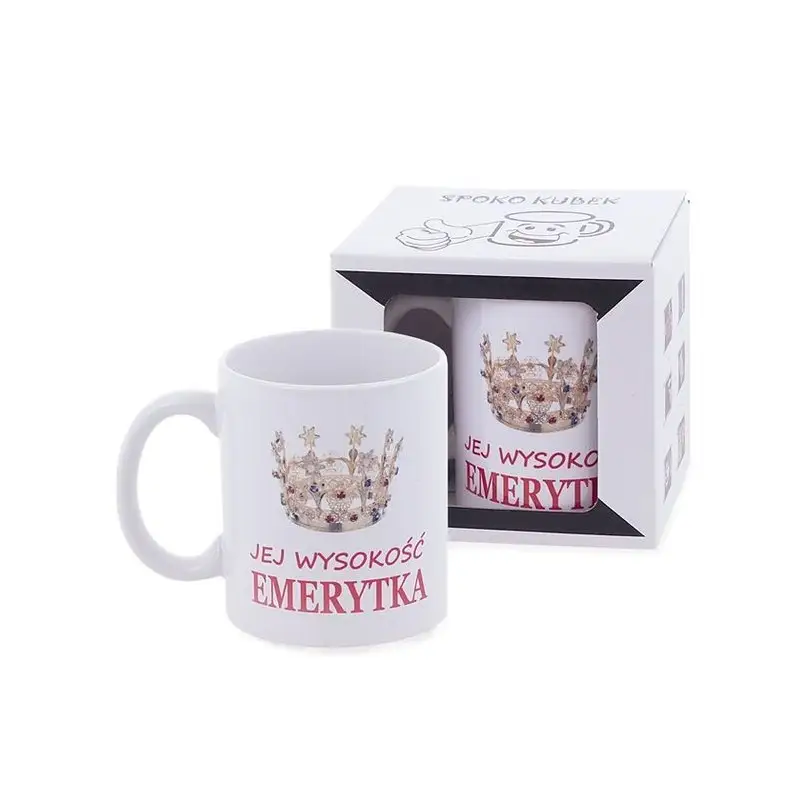 kubek JEJ WYSOKOŚĆ EMERYTKA mix