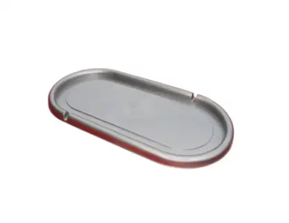 podstawka pod znicze srebrna 40cm