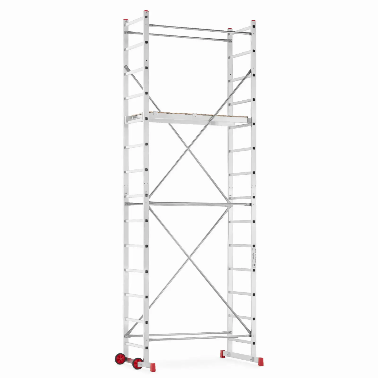 Rusztowanie ALUMINIOWE jezdne przejezdne 5,00m 150kg wieżowe FARAONE AK400 — 3