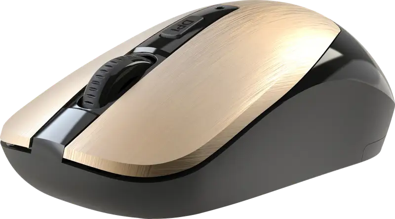 MYSZ DEFENDER WAVE MM-995 RF SILENT ZŁOTA OPTICAL — 2
