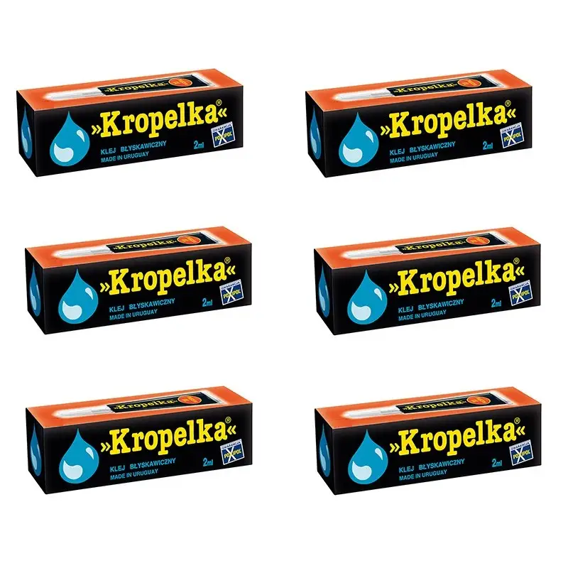 klej kropelka 6szt.