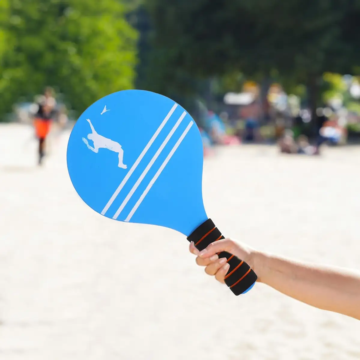 Zestaw do gry w badmintona na plaży boisku — 10