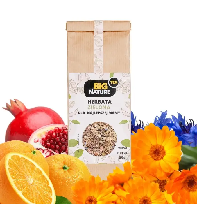 Herbata zielona DLA NAJLEPSZEJ MAMY 50g - BIG NATURE