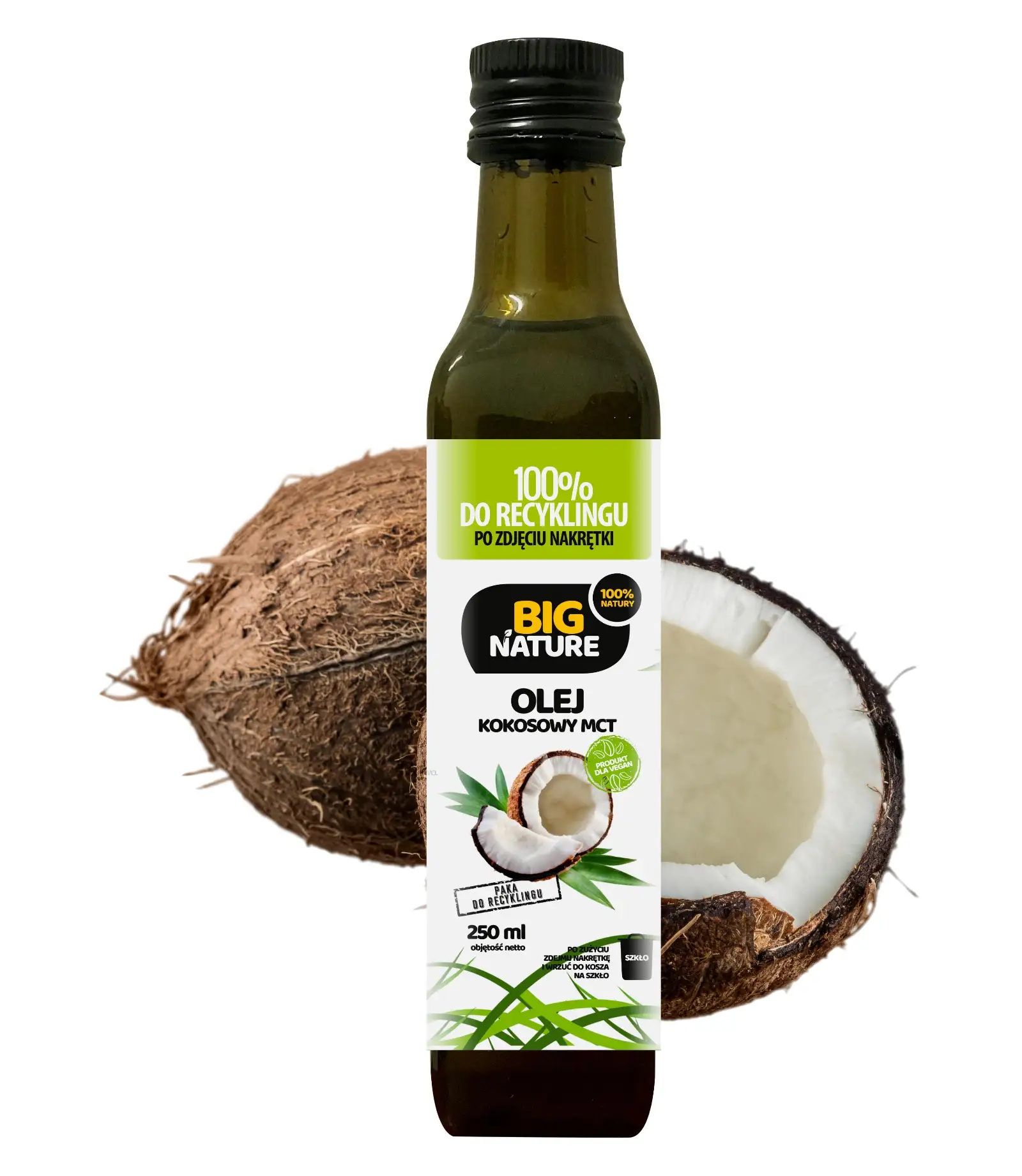 Olej kokosowy MCT 250ml - BIG NATURE — 2