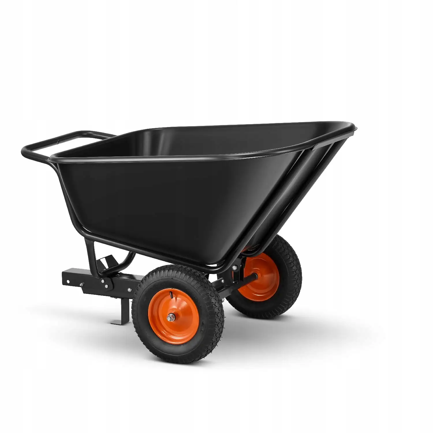 Przyczepka ogrodowa koleba do traktorka kosiarki quada przyczepa 350L 300kg — 2