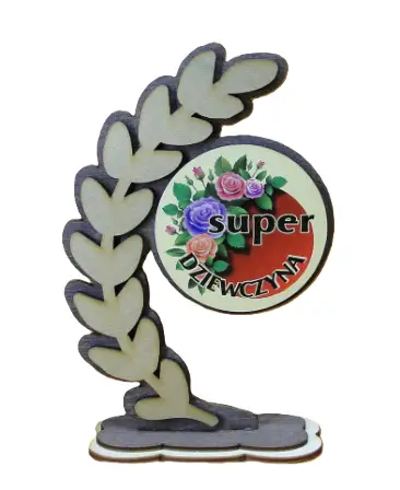 laur 18cm SUPER DZIEWCZYNA