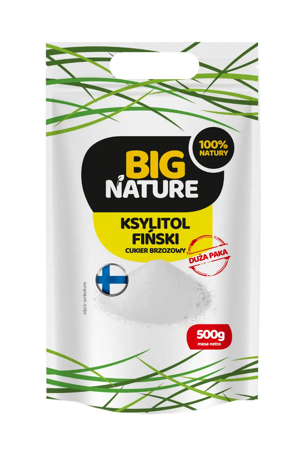 Ksylitol Fiński 500g Duża Paka - BIG NATURE — 2