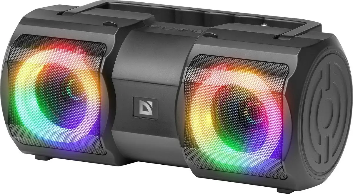 GŁOŚNIK DEFENDER BEATBOX 20 BLUETOOTH 20W LIGHT/BT/MIC/FM/USB/TF — 4