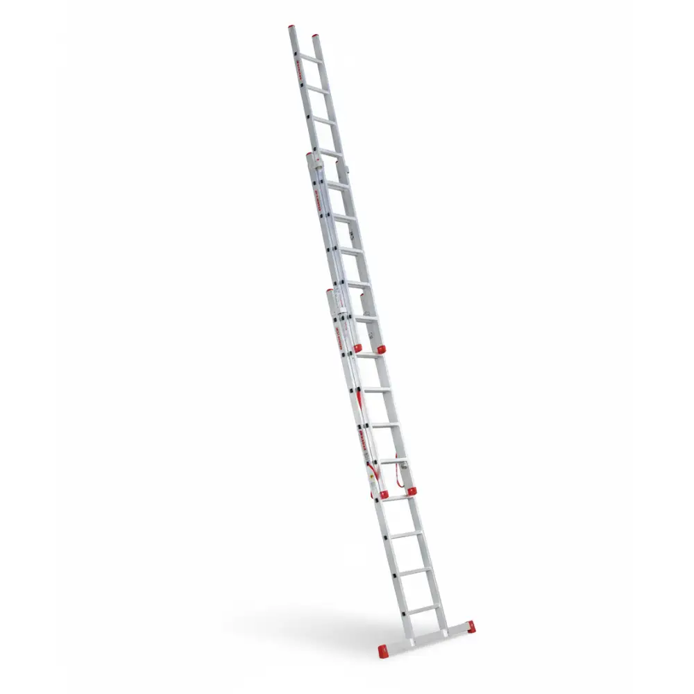 Drabina aluminiowa składana profesjonalna FARAONE 3x10 AK300.3 - 7,18 m — 5