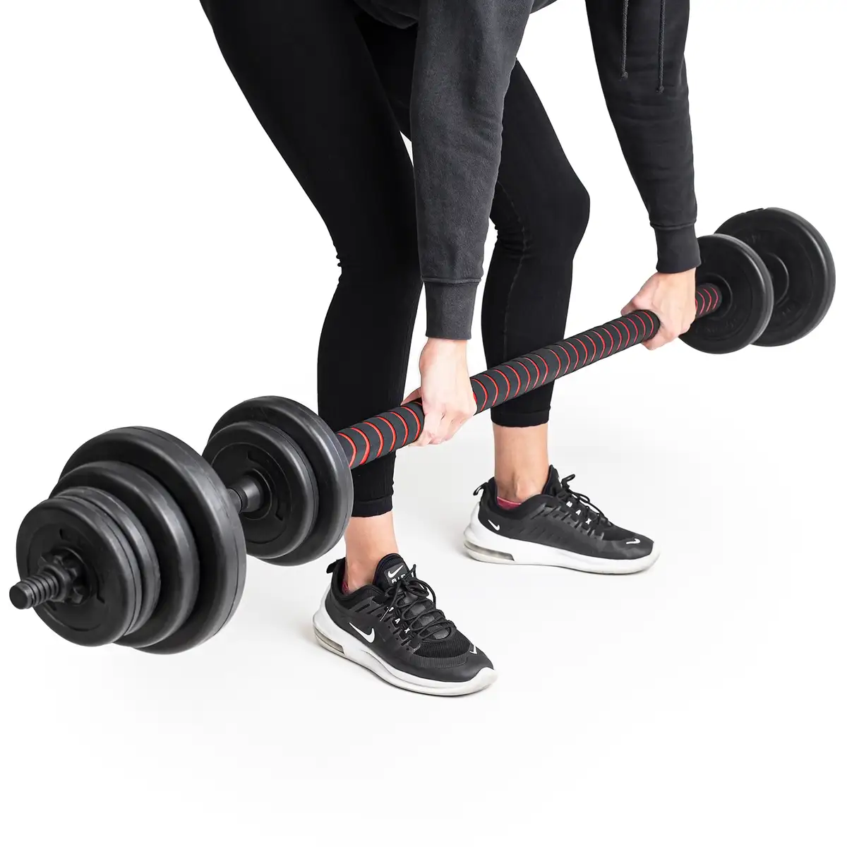 Zestaw 20 kg sztanga 2w1 hantle Pretorians — 8