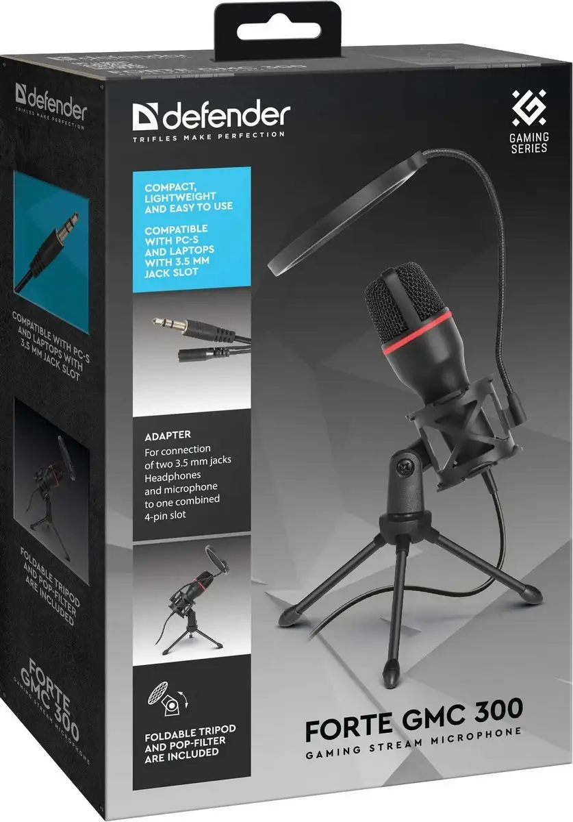 MIKROFON DEFENDER FORTE GMC 300 STREAMING — 11
