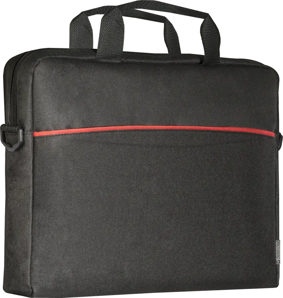 TORBA DEFENDER LITE 15.6" CZARNO-CZERWONA — 7