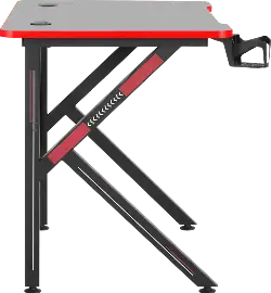 BIURKO DEFENDER ASSASSIN CZARNE GAMING — 13