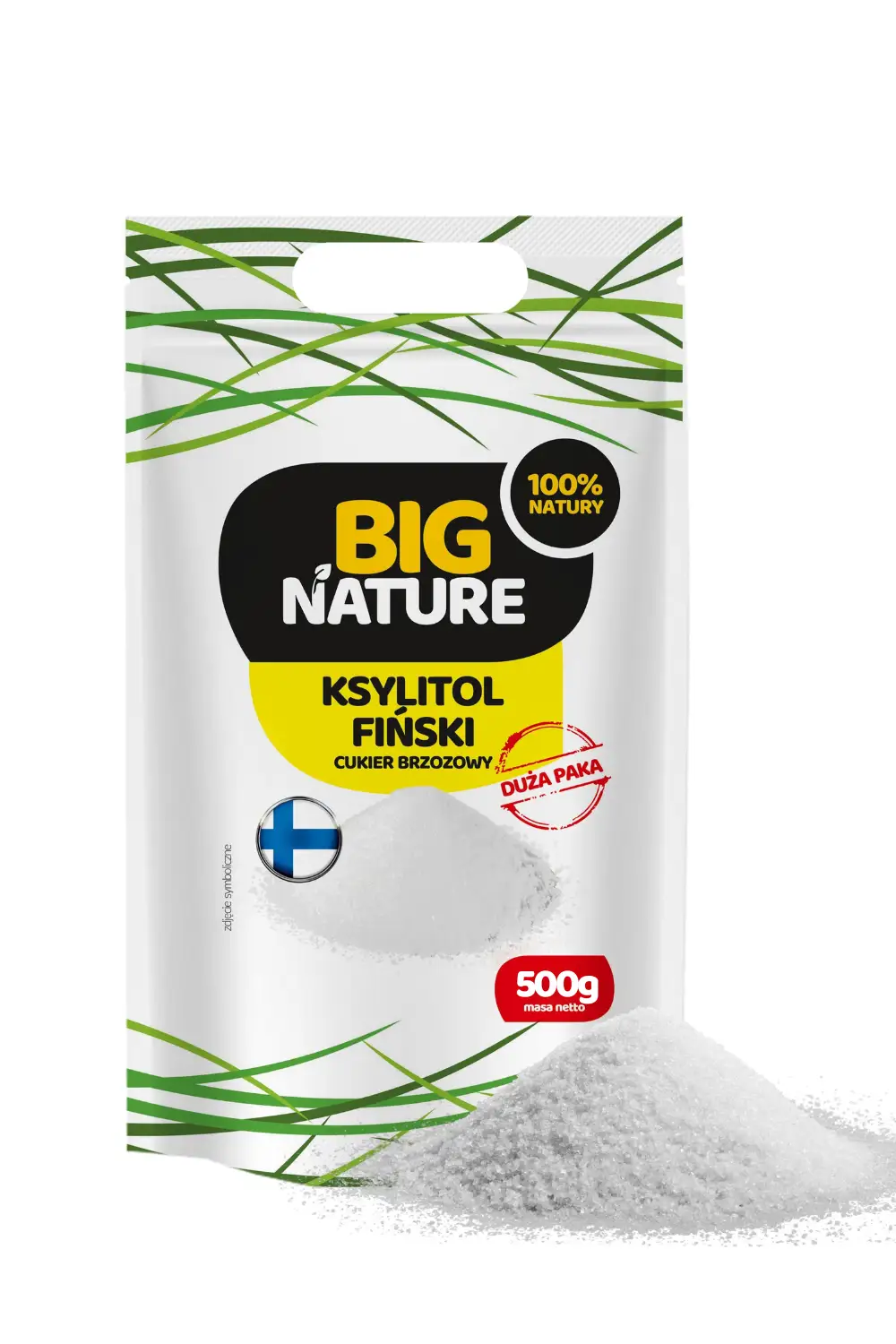 Ksylitol Fiński 500g Duża Paka - BIG NATURE