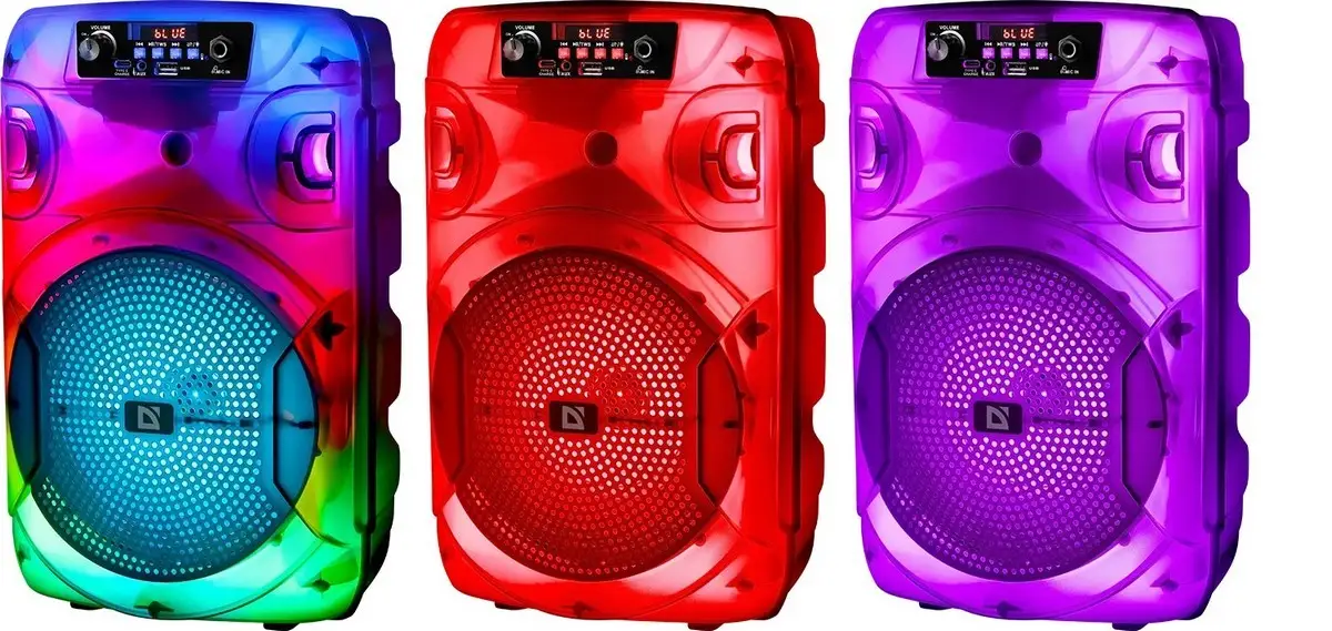 GŁOŚNIK DEFENDER BOOMER 12 BLUETOOTH 15W — 2