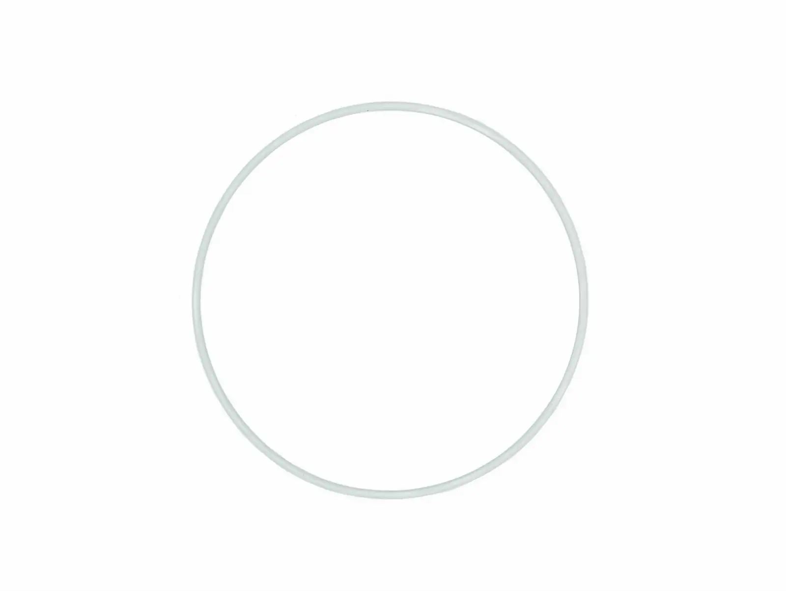ring   metalowy  biały śr. 18 cm | RB-18