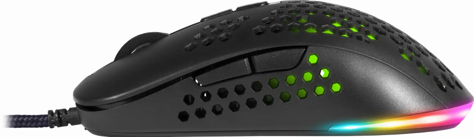 MYSZ DEFENDER GM-620L SHEPARD OPTIC 12800dpi 7P RGB — 3