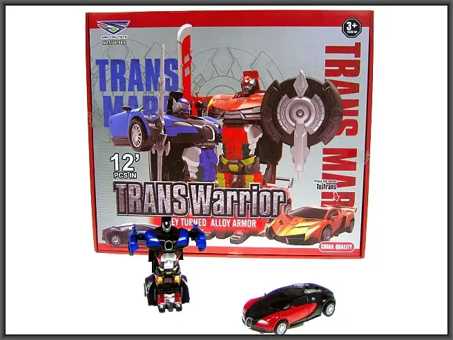 robot metalowy  TRANSFORMERS 13cm HXSY03