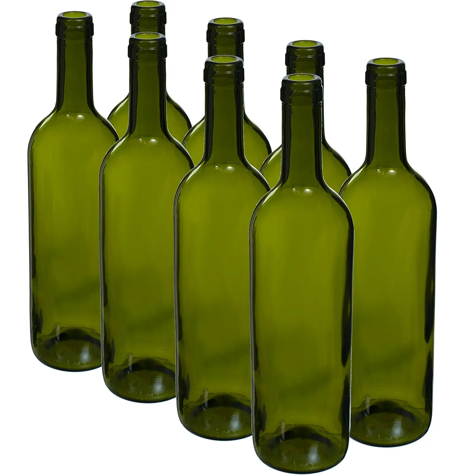 butelka na wino 0,75l OLIWKOWA 8szt. | 631471
