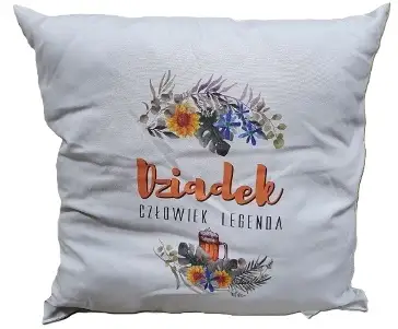 poduszka DZIADEK CZŁOWIEK LEGENDA