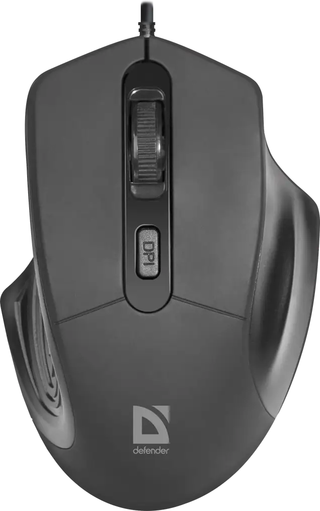MYSZ DEFENDER DATUM MB-347 CZARNA OPTICAL 1600dpi 4P
