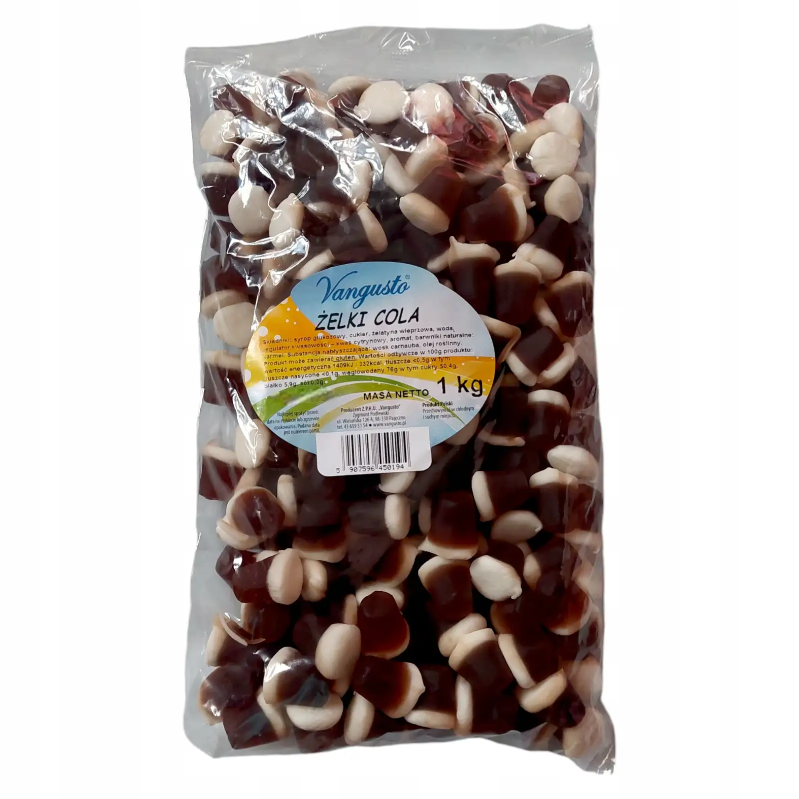 Żelki Vangusto 1000g Cola