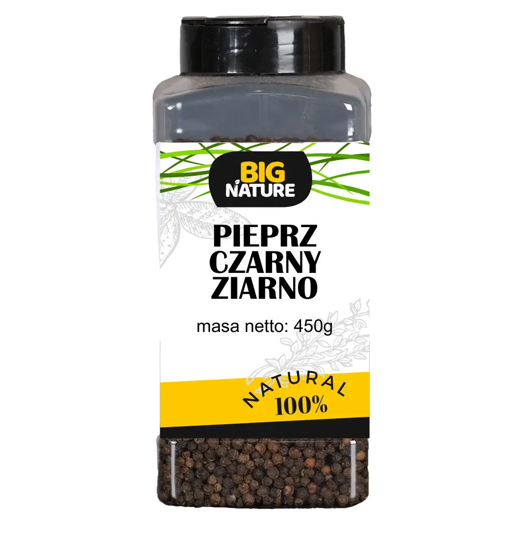 PIEPRZ CZARNY ZIARNO 450G