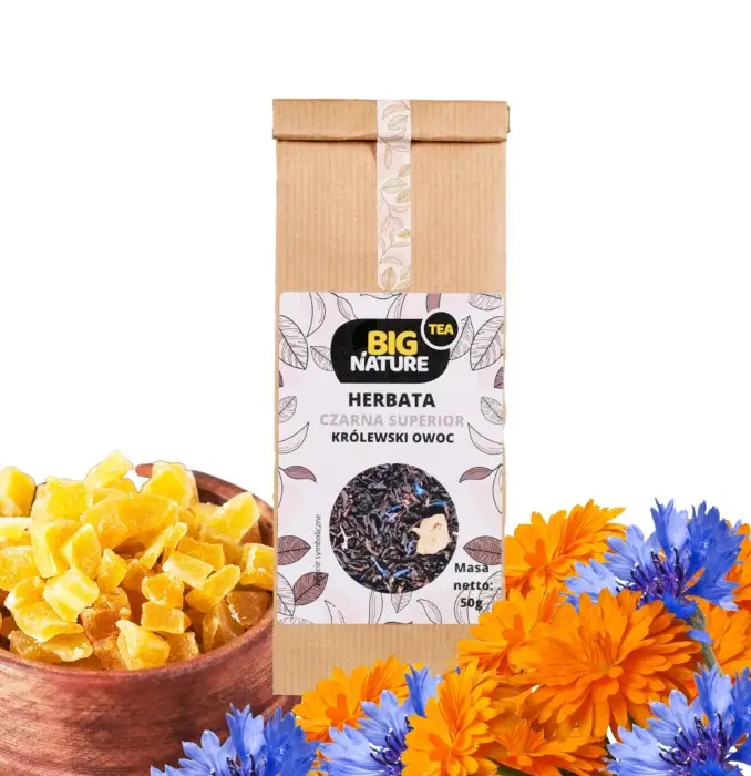 Herbata czarna SUPERIOR KRÓLEWSKI OWOC 50g - BIG NATURE