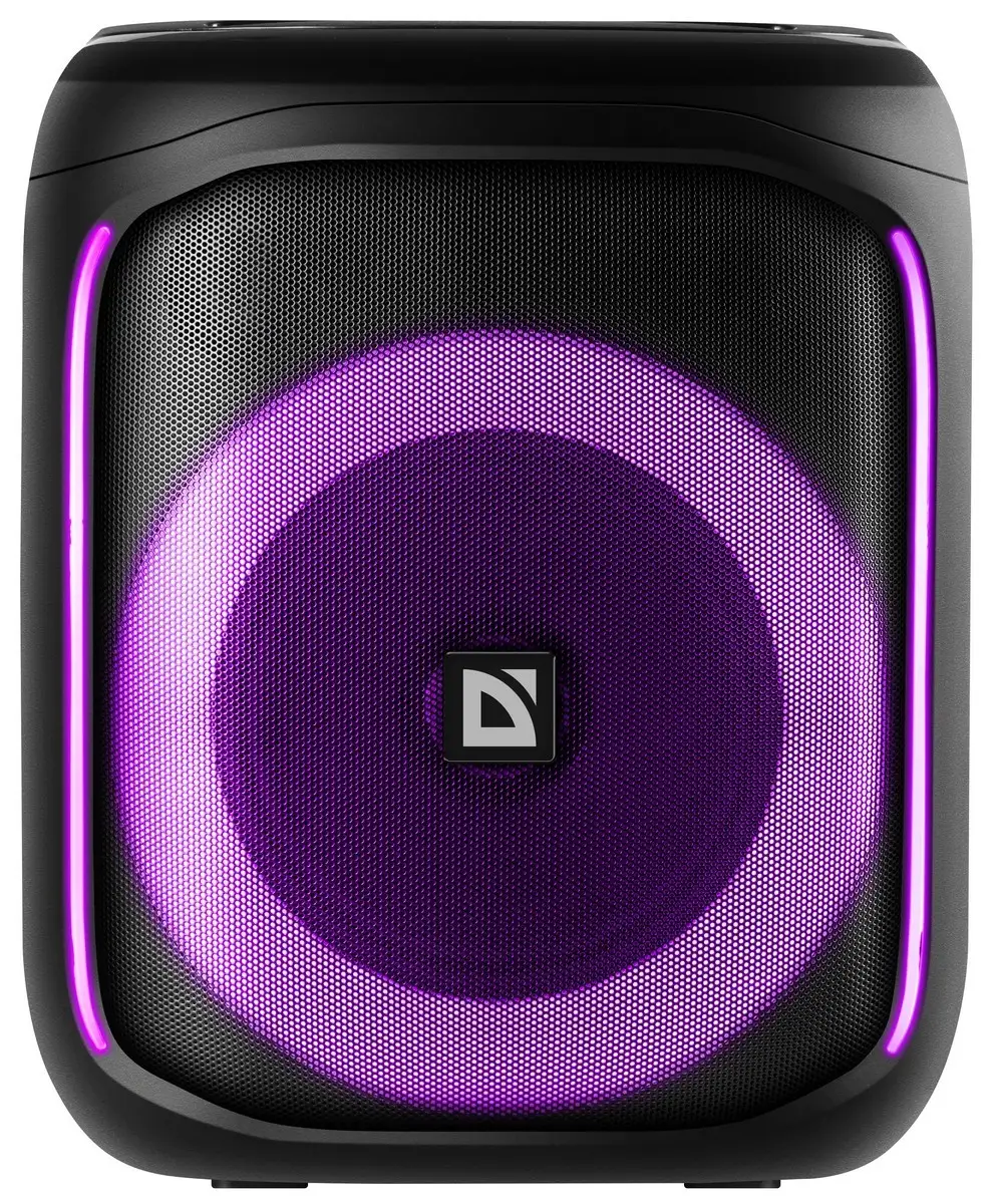 GŁOŚNIK DEFENDER BOOMER 50 BLUETOOTH 50W LED/BT/FM/USB/AUX/MIC — 3