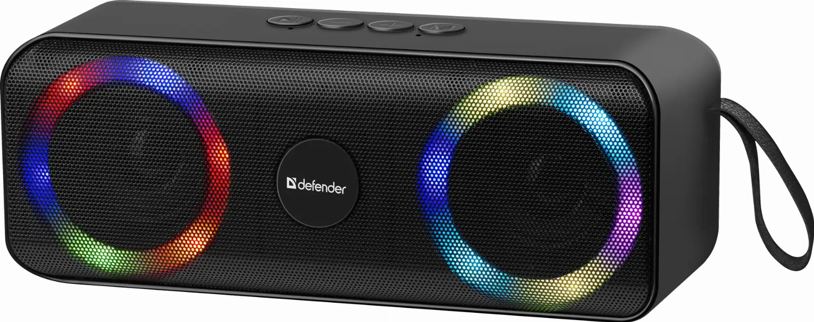 GŁOŚNIK DEFENDER Q1 BLUETOOTH 10W LED/BT/FM/USB/MIC/TWS