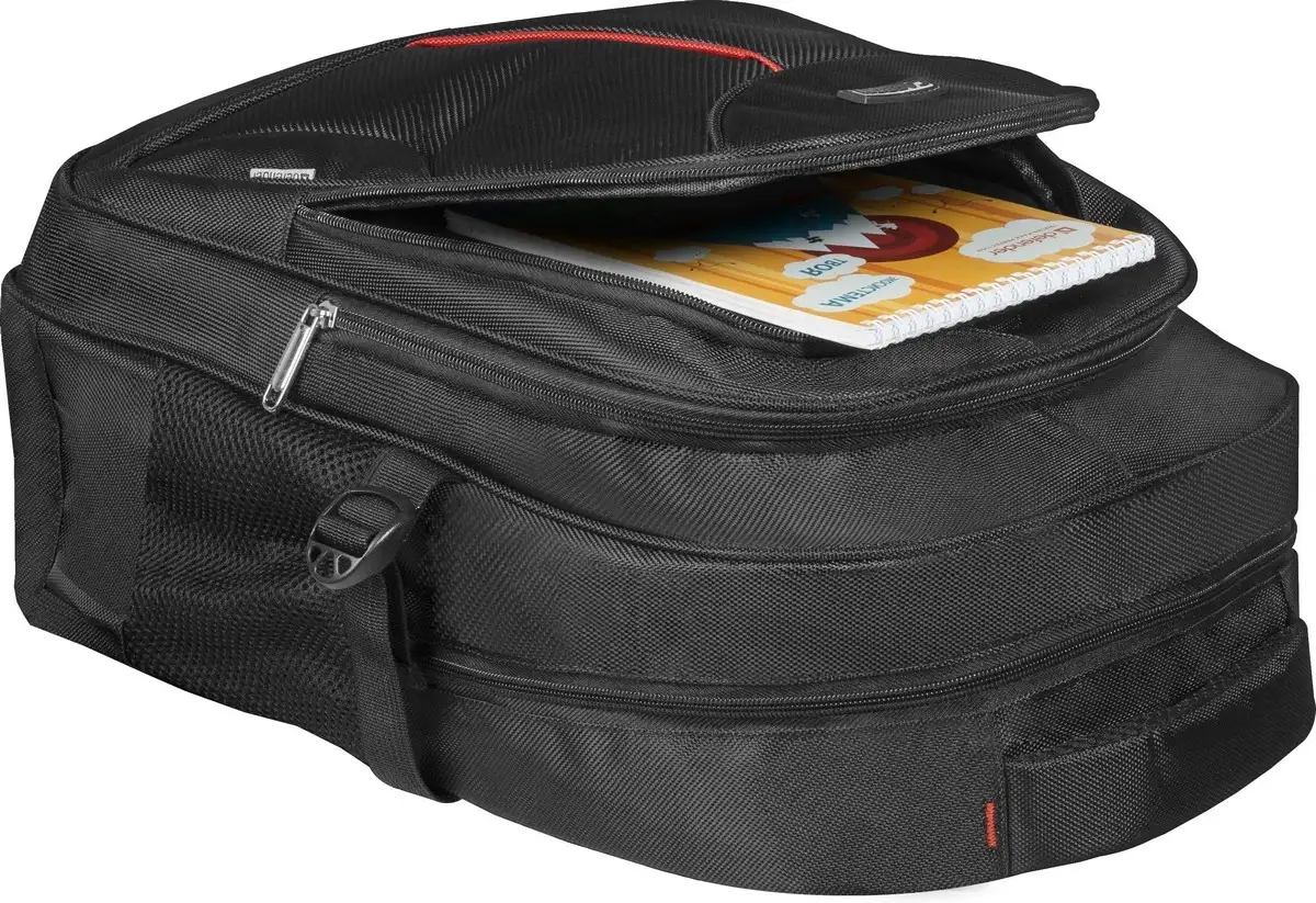 PLECAK DEFENDER CARBON 15.6" CZARNY — 4