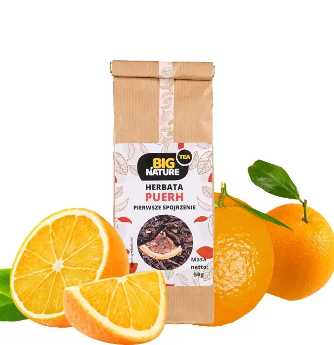 Herbata PUERH PIERWSZE SPOJRZENIE 50g - BIG NATURE