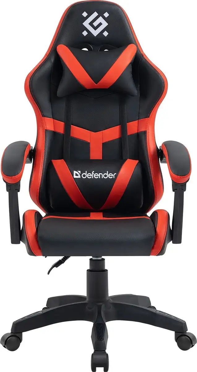 FOTEL DEFENDER SYNERGY CZERWONO-CZARNY GAMING — 10