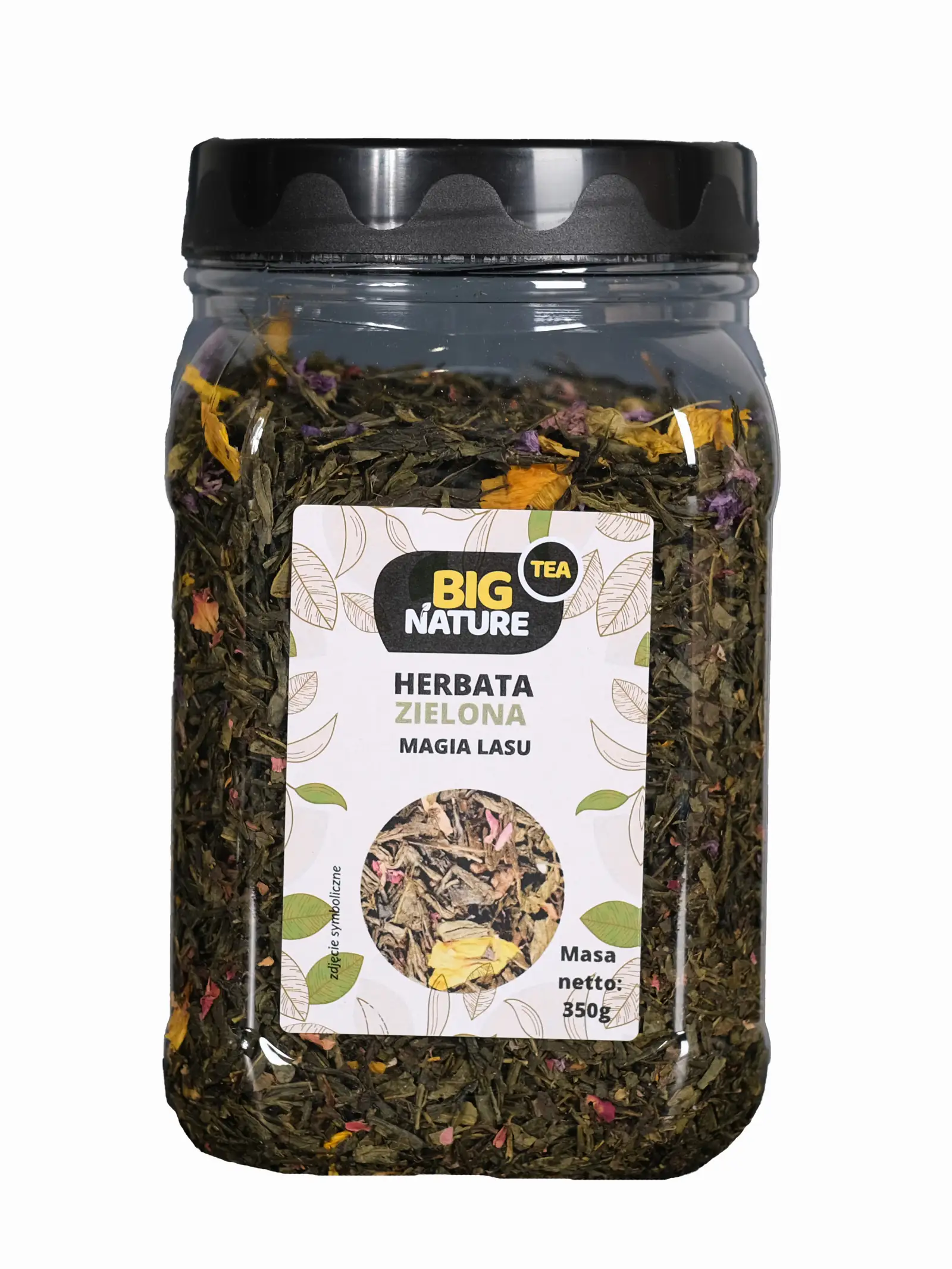 HERBATA ZIELONA MAGIA LASU  350G — 2