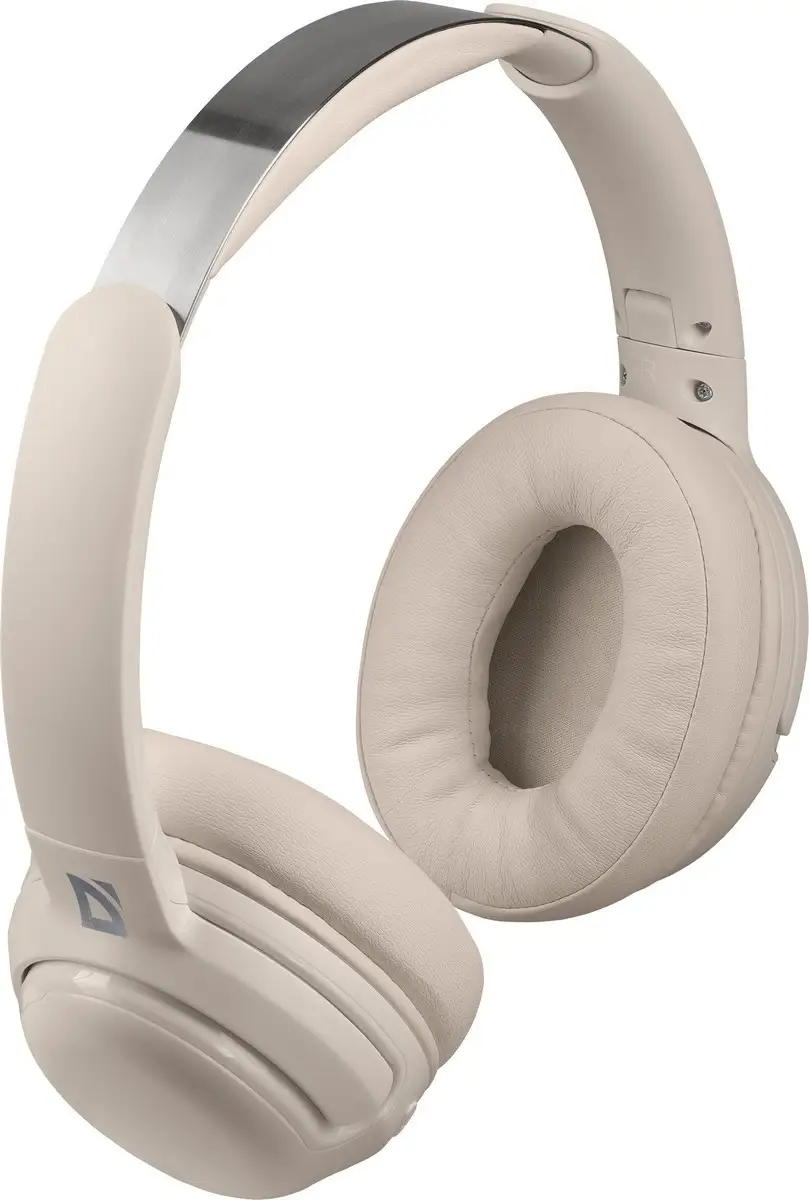 SŁUCHAWKI DEFENDER BLUETOOTH FREEMOTION B475 ANC BEŻOWE — 4