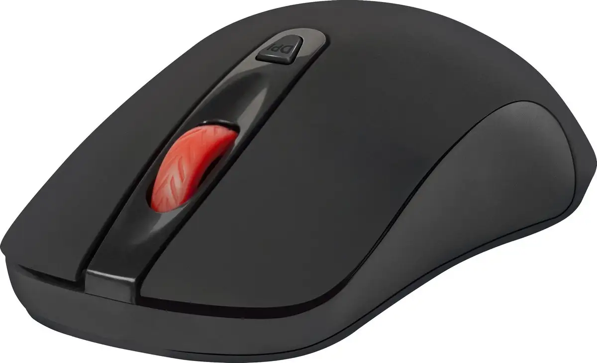 MYSZ DEFENDER NEXUS MS-195 RF SILENT CZARNA — 2