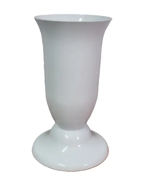 wazon 2 plastik biały