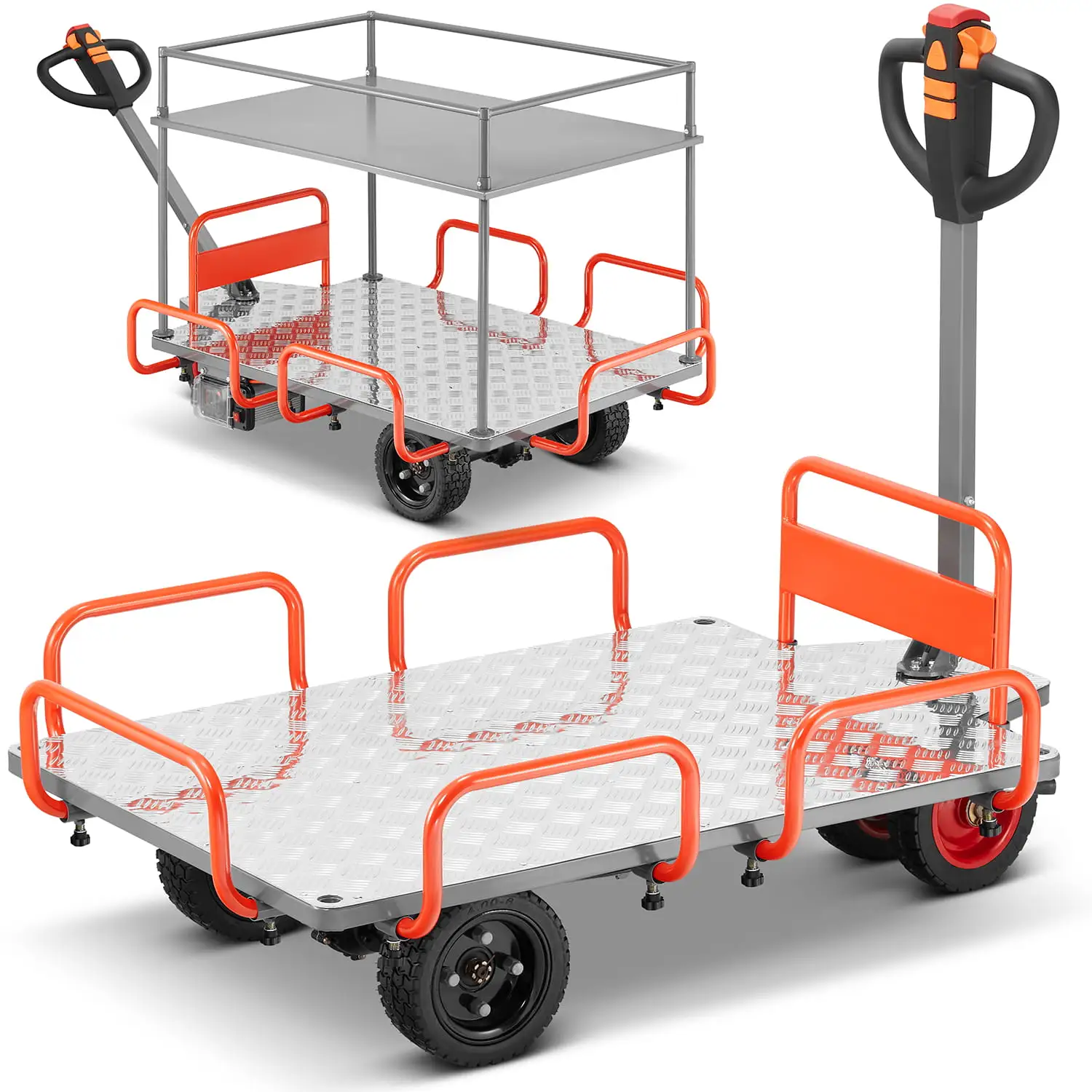 Wózek ręczny transportowy z napędem elektrycznym Bäumr-AG BMR-EP400 — 2
