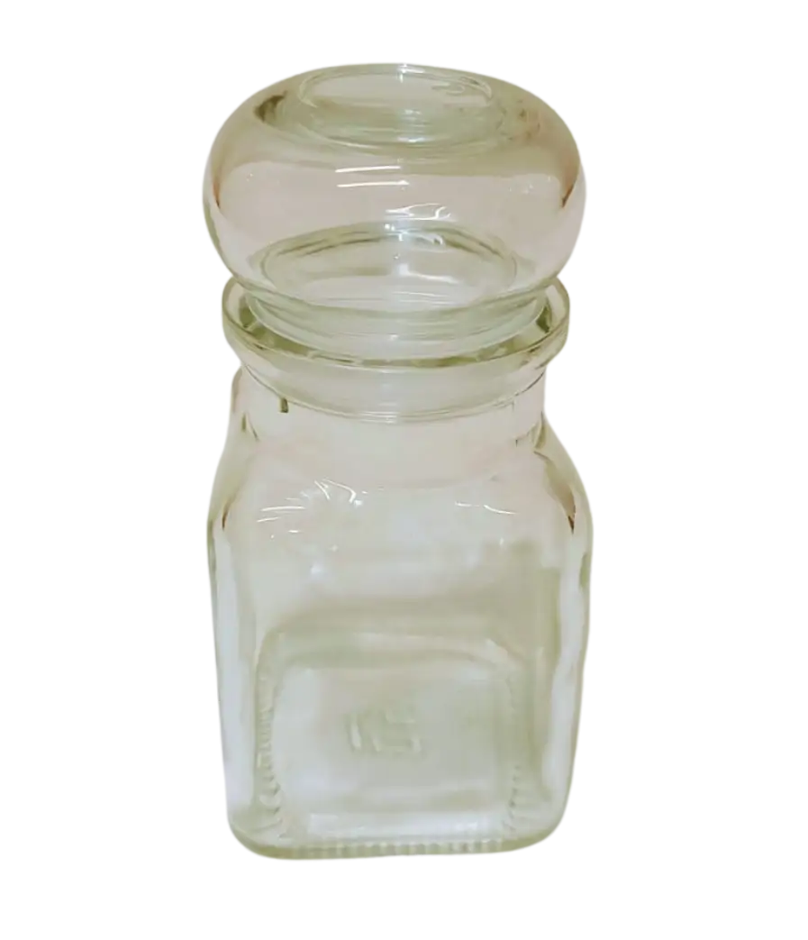 Słoik na przyprawy 150ml ze szklanym korkiem   S150