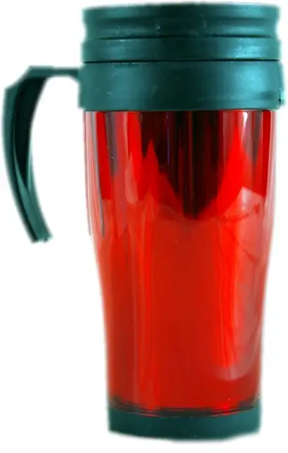 kubek termiczny 330ml 17x8cm z uchem w pud. | KU-688TX