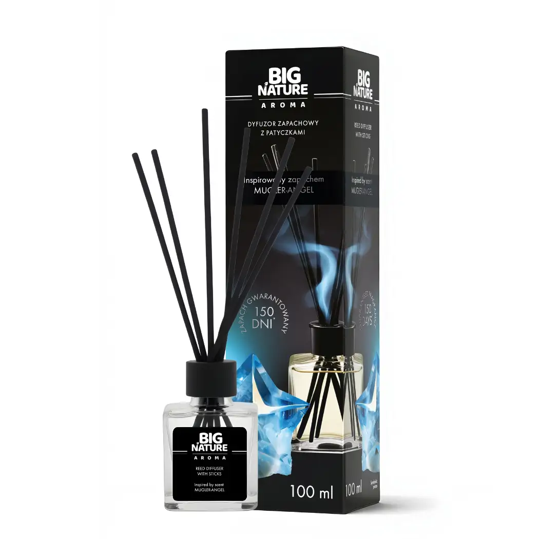 Dyfuzor Zapachowy z Patyczkami - Inspirowany Zapachem MUGLER ANGEL 100ml — 4