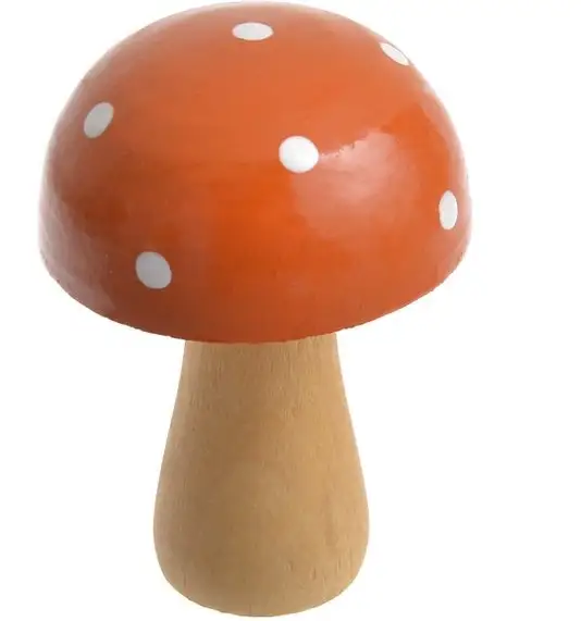 grzyb drewniany 6szt.  7,6cm   | HAG-19BJ880792