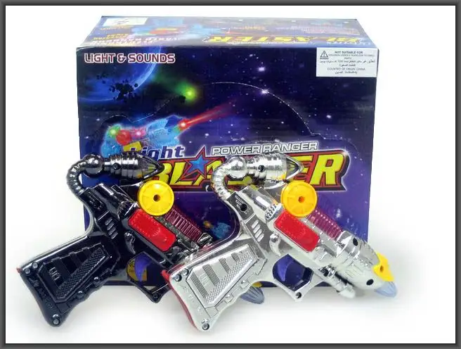pistolet laserowy 16cm TY6080