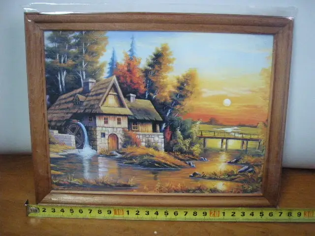 obraz w drewnianej ramie 18/24 - pejzaże — 2