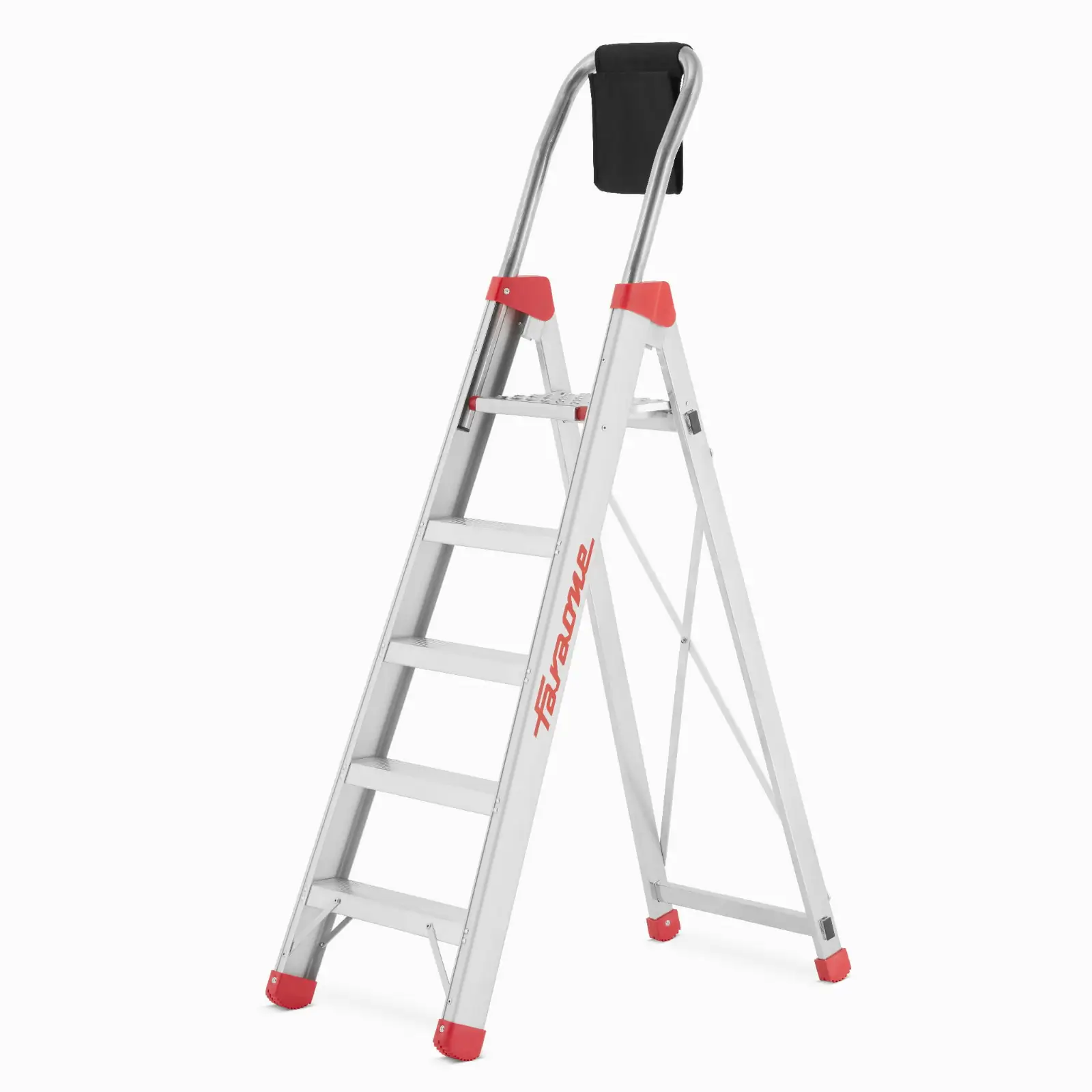 Drabina magazynowa wolnostojąca 5 stopniowa FARAONE LADY 5 - 2,90 m — 3