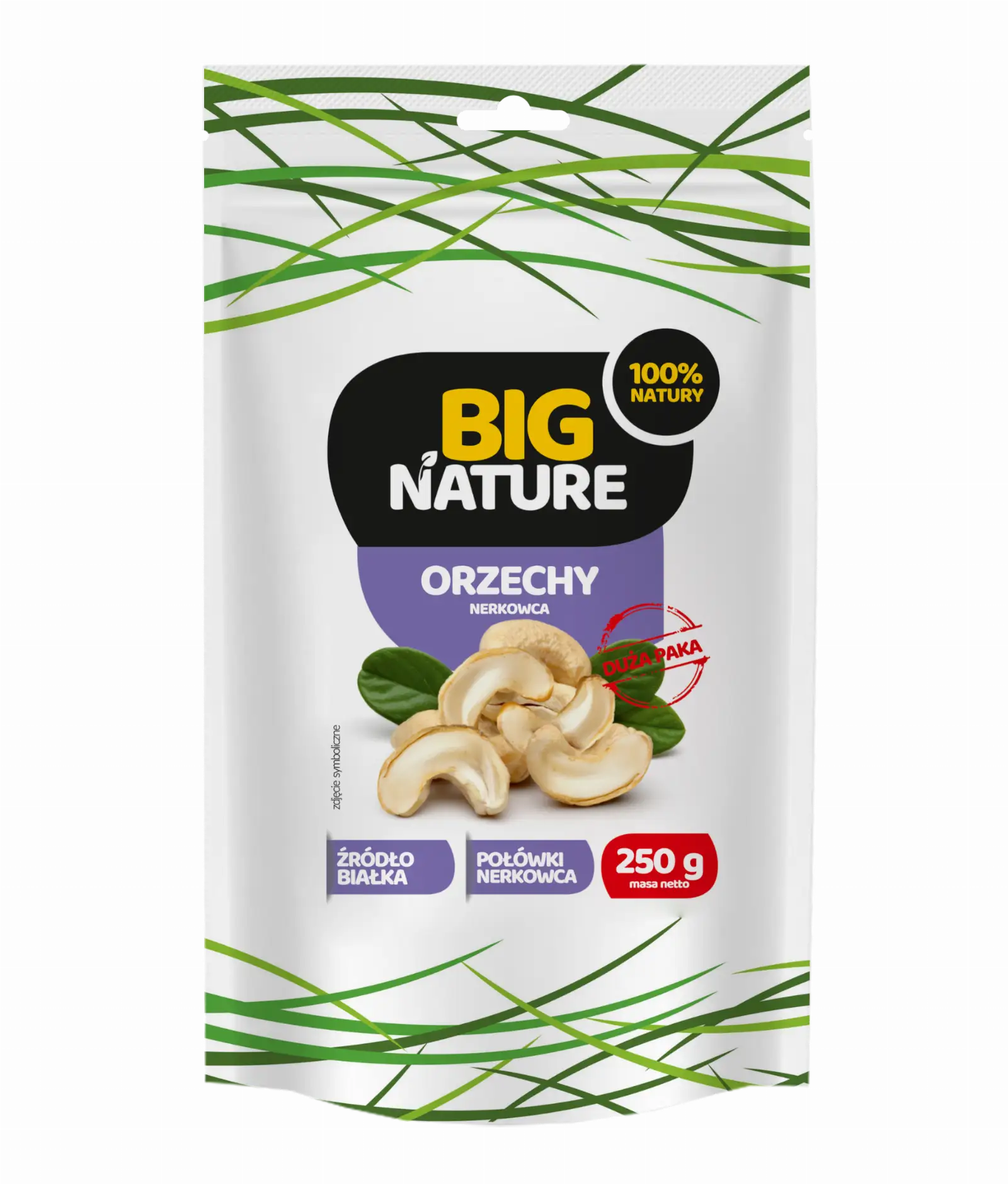 Orzechy nerkowca 500g Połówki — 2