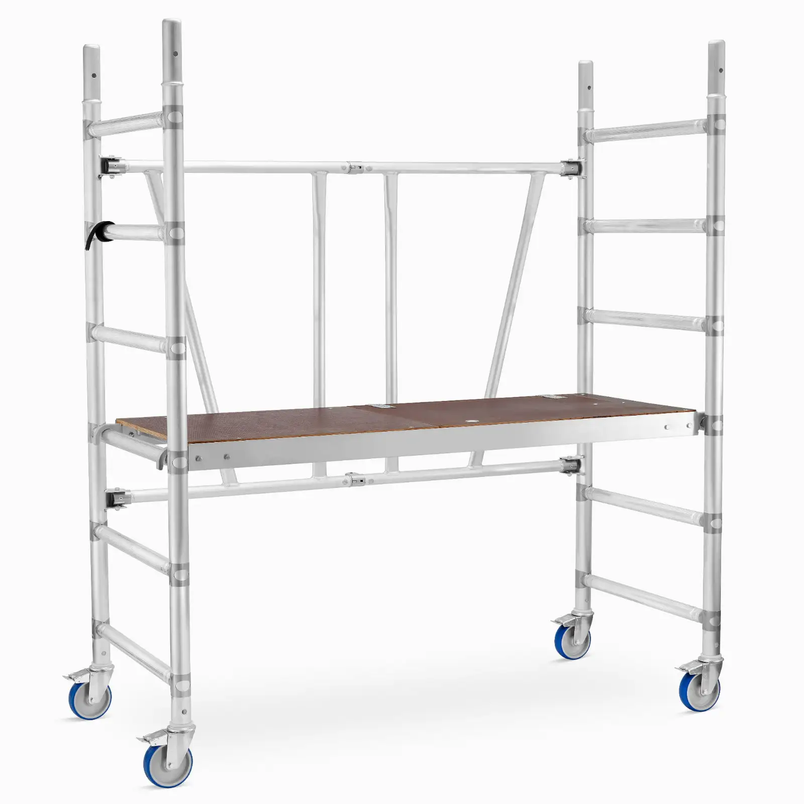 Rusztowanie aluminiowe jezdne składane FARAONE COMPACT XS 160 x 75 cm 160 pakiet A+B - 3,70 m