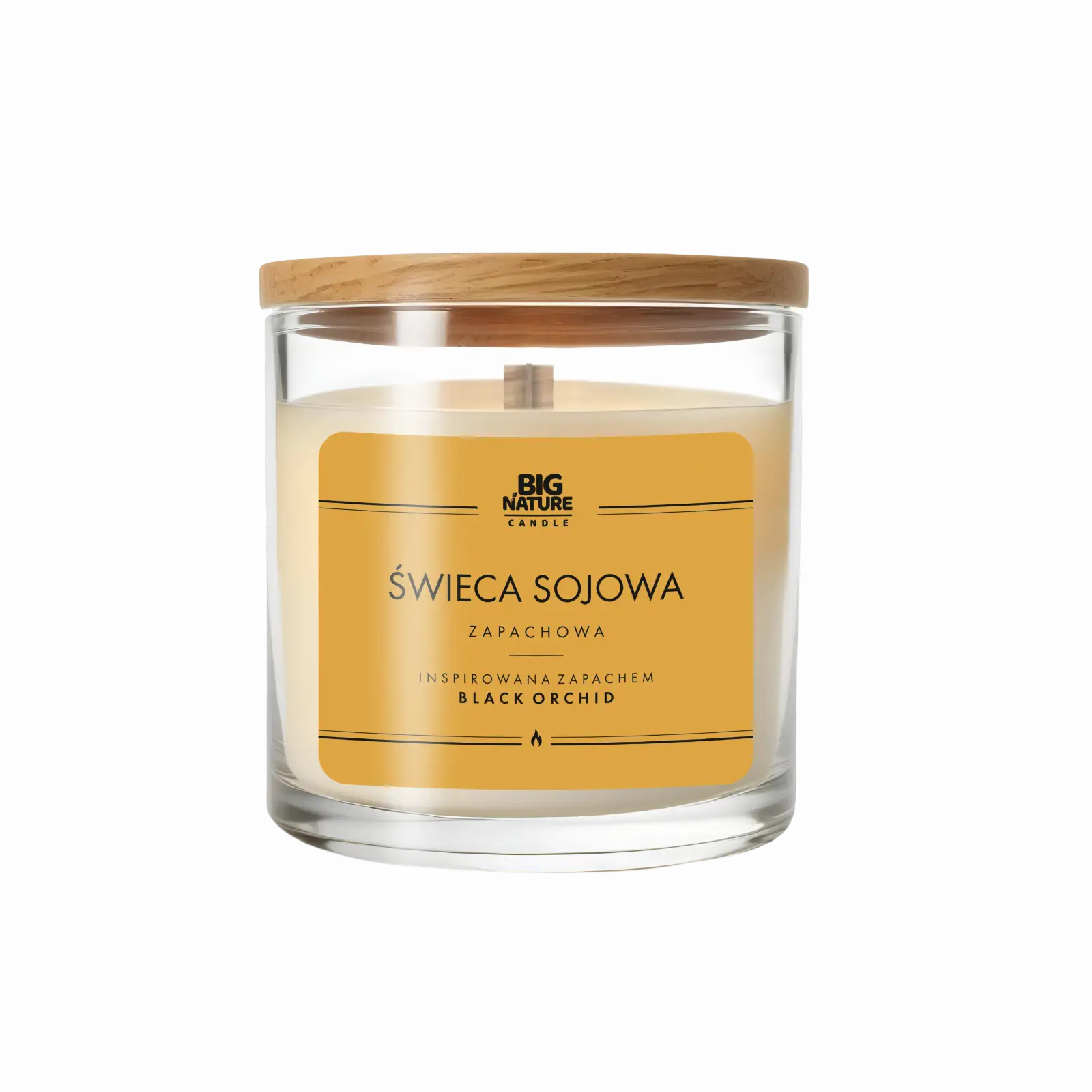 Świeca sojowa zap. insp. BLACK ORCHID 155g — 2