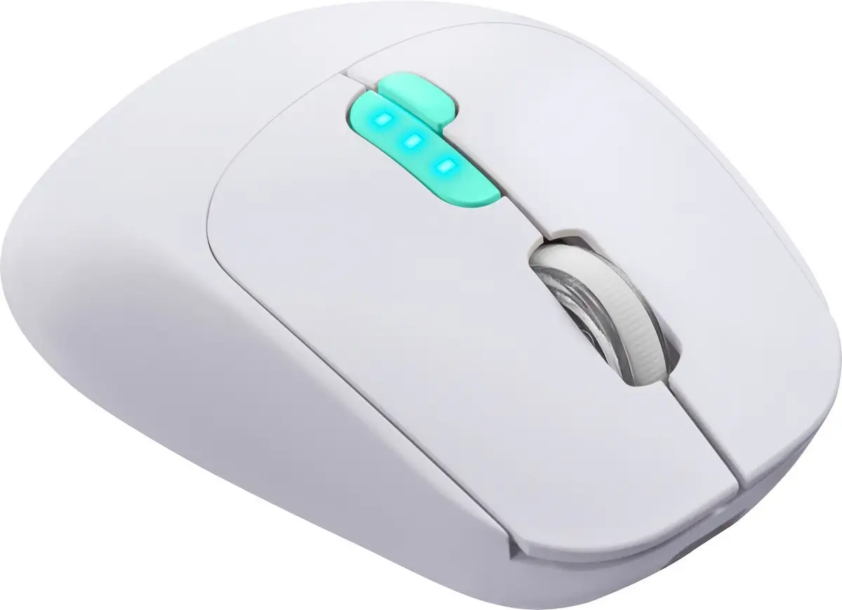 MYSZ DEFENDER NITTA MM-307  RF+BT OPTIC 1600dpi 6P BIAŁA — 3