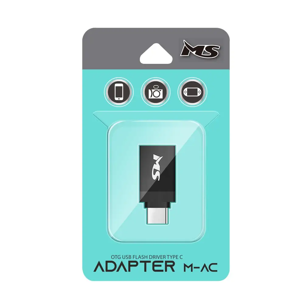 ADAPTER MS M-AC USB-A (F) 2.0 - TYPE-C (M) OTG — 6
